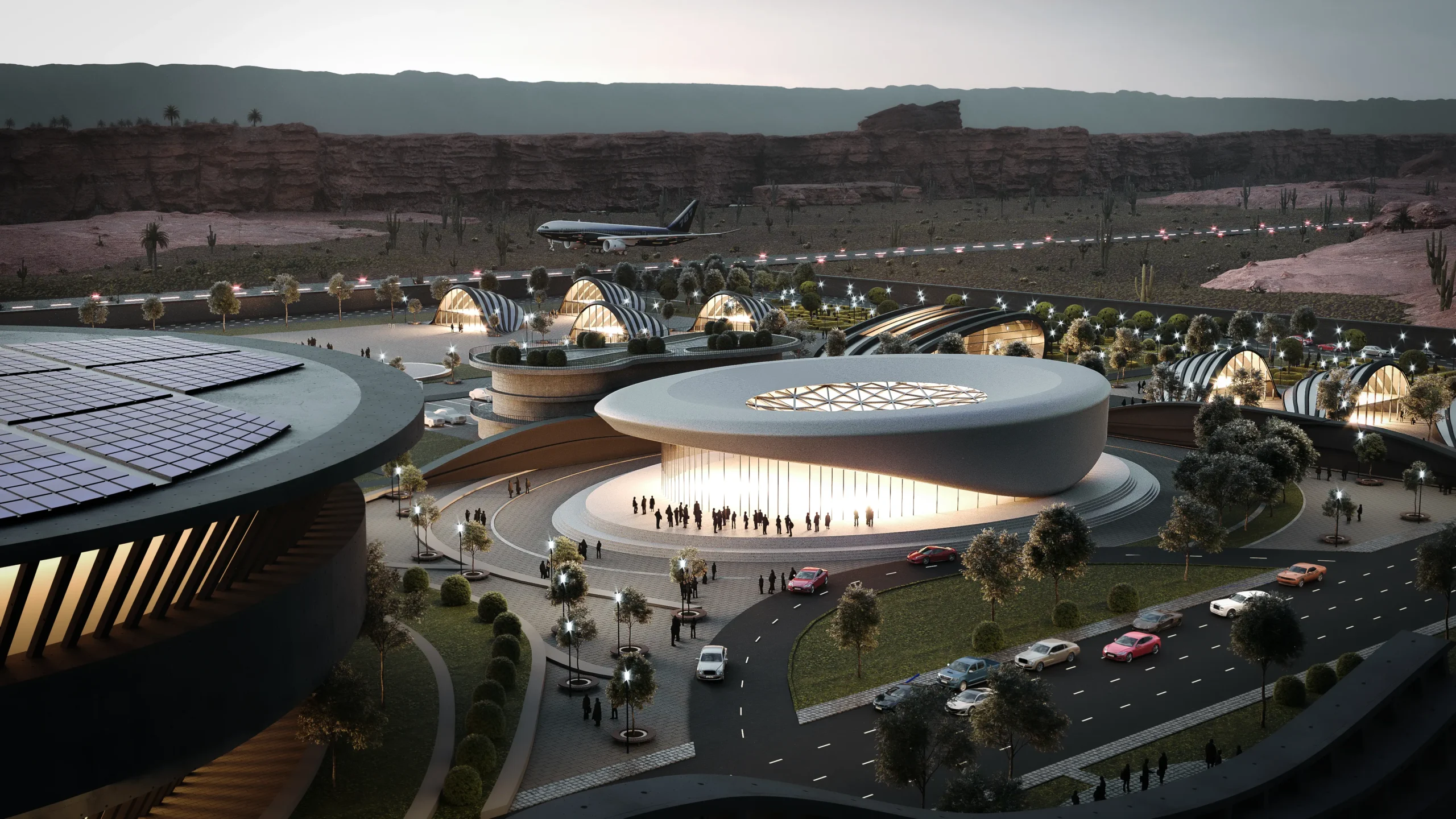 This is an exterior rendering of the Space11