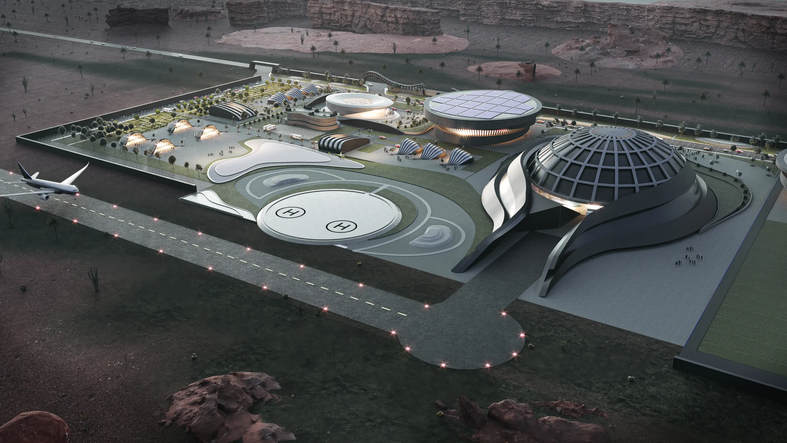This is an exterior rendering of the Space11